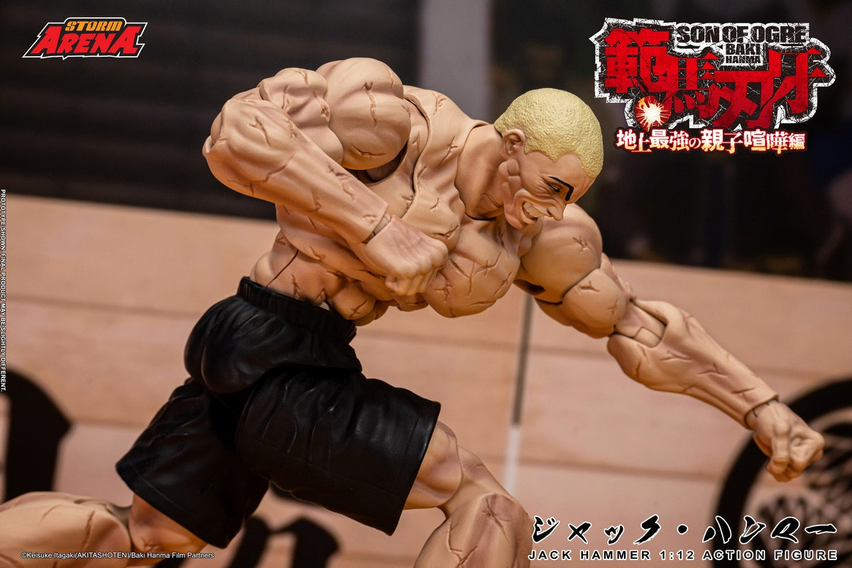 Storm Arena  1/12 Baki Hanma: Jack Hammer Action Figure