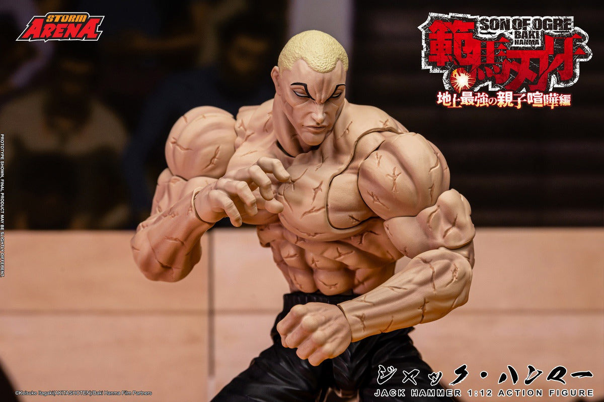 Storm Arena  1/12 Baki Hanma: Jack Hammer Action Figure