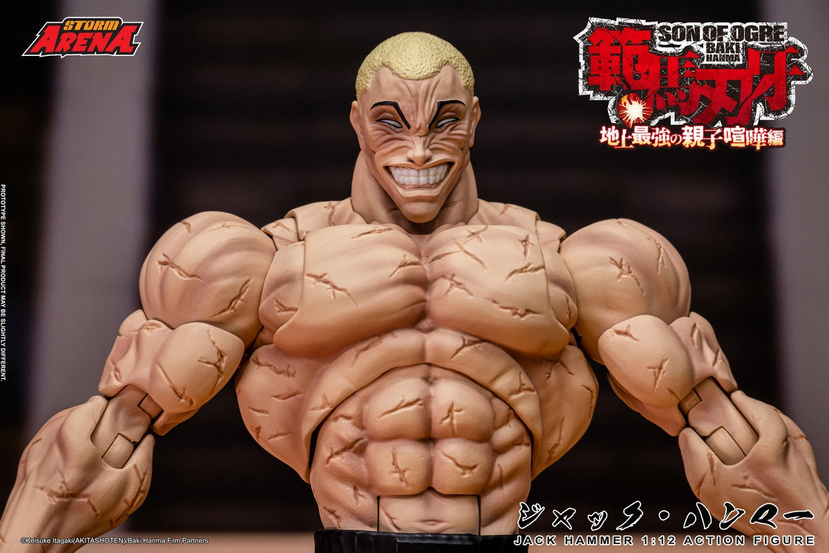 Storm Arena  1/12 Baki Hanma: Jack Hammer Action Figure
