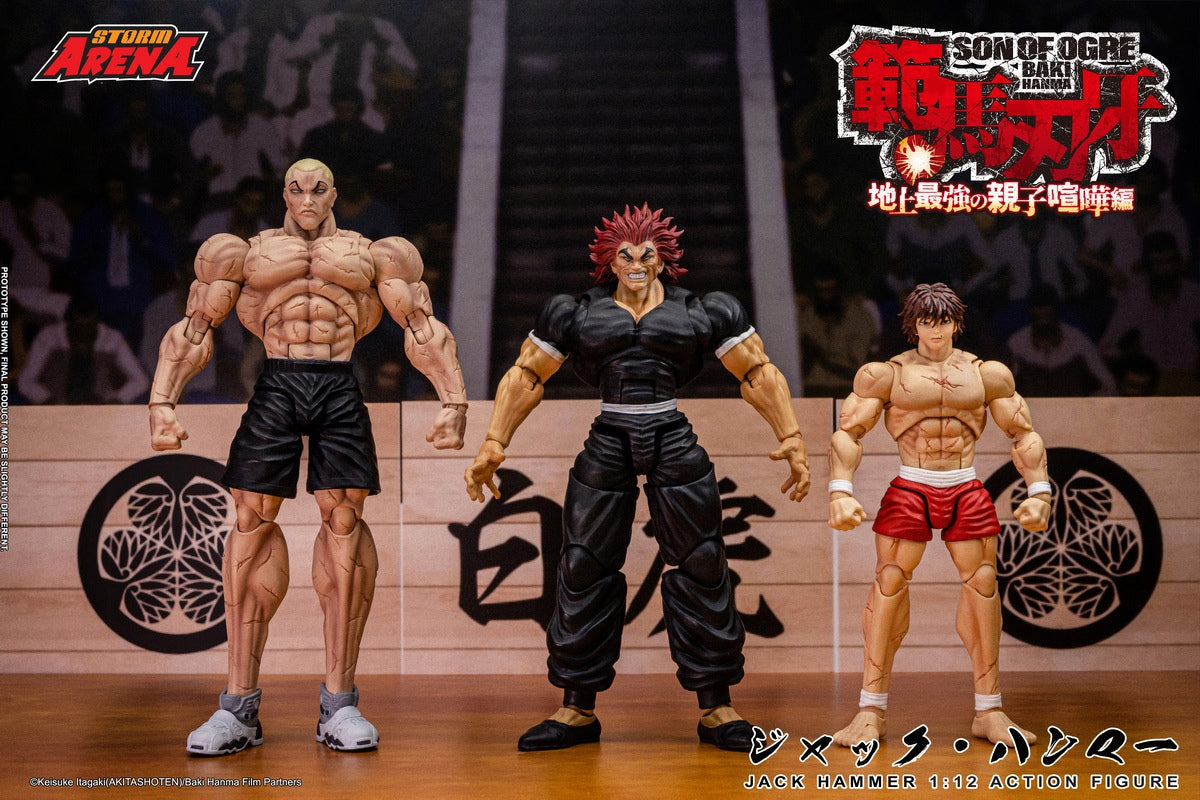 Storm Arena  1/12 Baki Hanma: Jack Hammer Action Figure