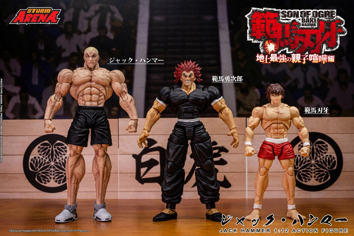 Storm Arena  1/12 Baki Hanma: Jack Hammer Action Figure