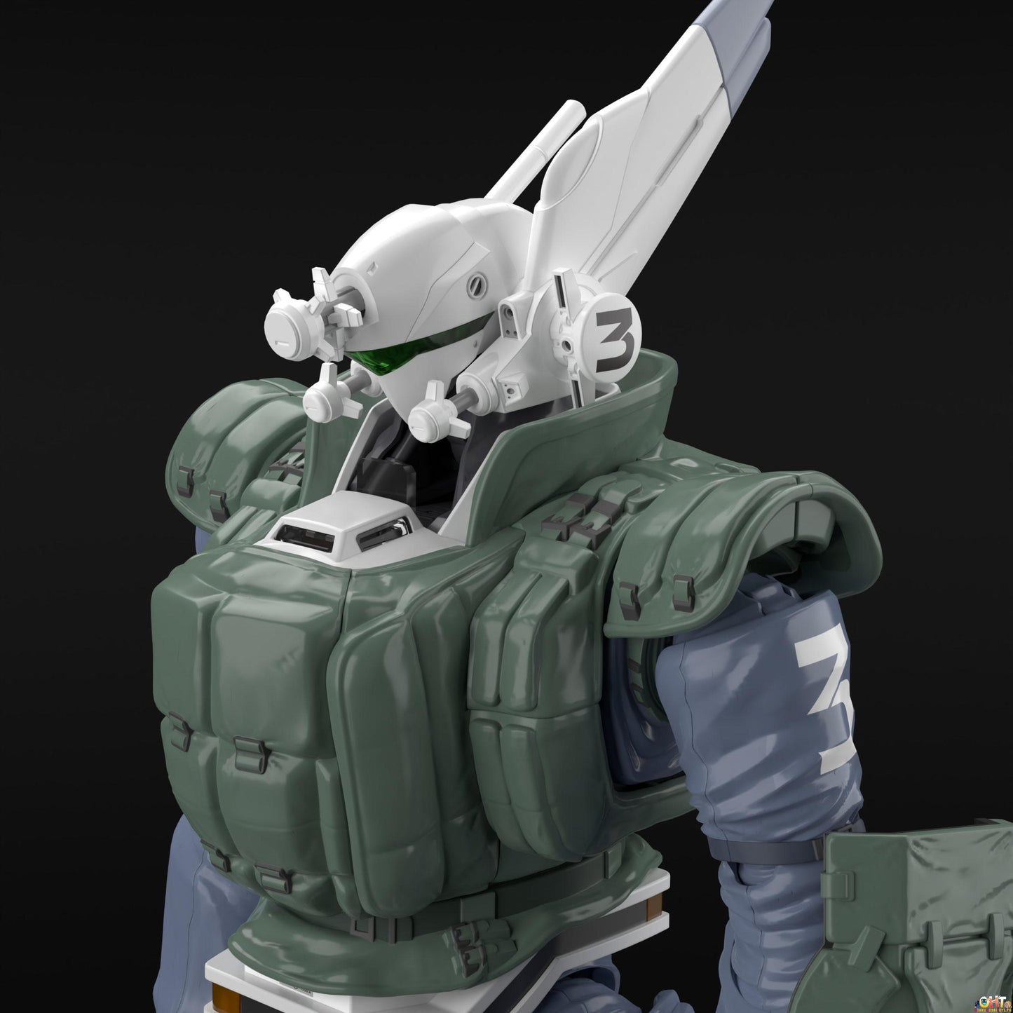 Aoshima Mobile Police Patlabor ACKS MP-04 1/43 AV-98 Ingram Reactive Armor
