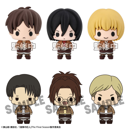 Megahouse BOX OF 6 Chokorin Collection Attack on Titan