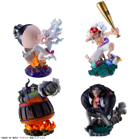 Megahouse BOX OF 4 Petitrama series LOGBOX RE BIRTH Ver. Egghead 02
