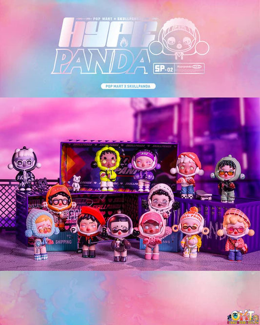 POP MART! Skullpanda Hypepanda Series (Box of 12)
