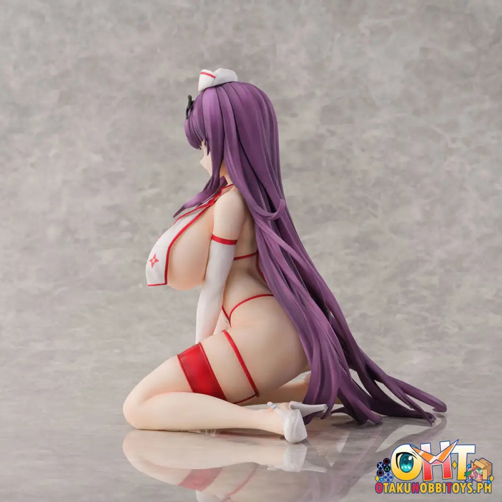 (18 + ) Hobby Stock Shinobi Master Senran Kagura: New Link 1/4 Murasaki: Sexy Nurse Ver. Scale