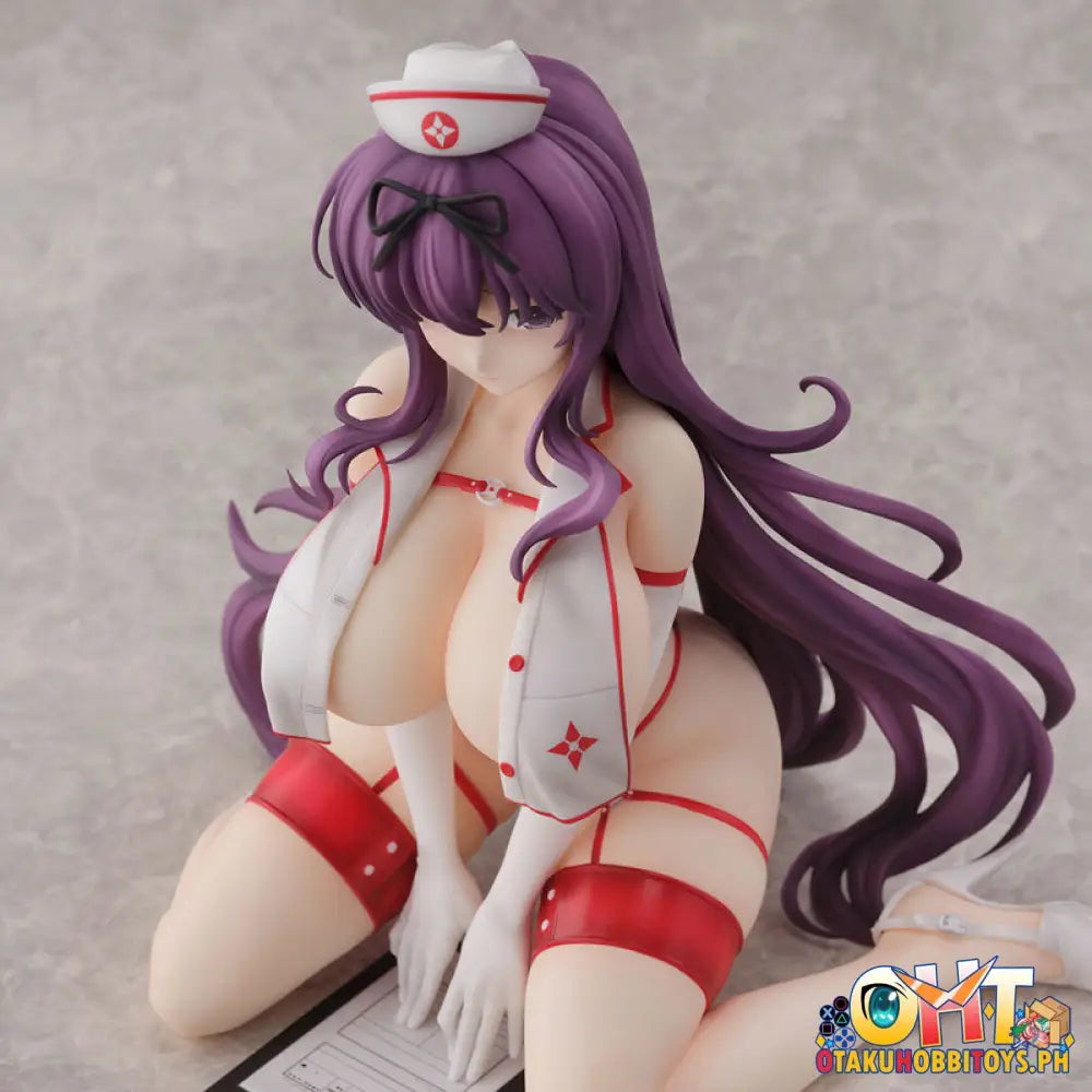 (18 + ) Hobby Stock Shinobi Master Senran Kagura: New Link 1/4 Murasaki: Sexy Nurse Ver. Scale