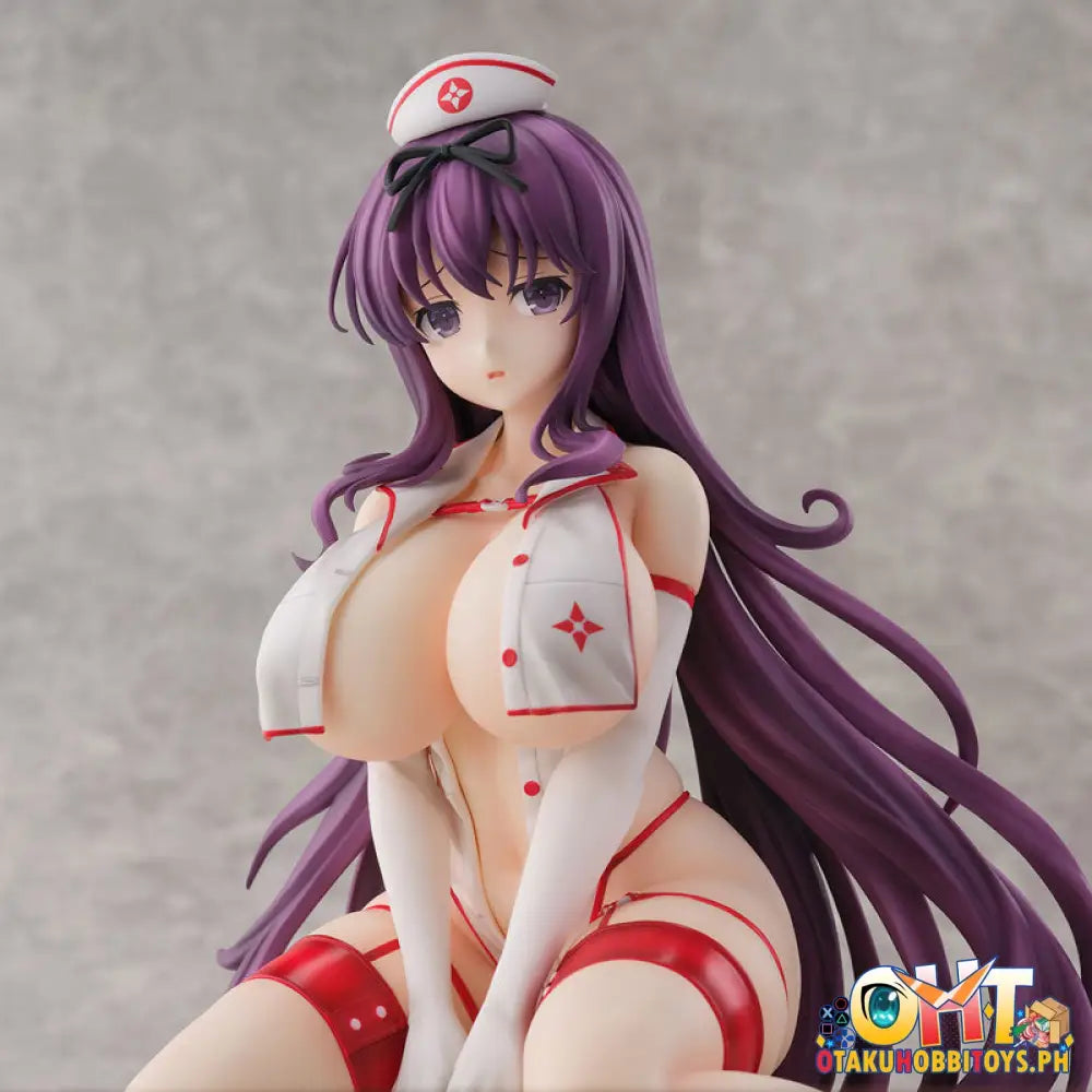 (18 + ) Hobby Stock Shinobi Master Senran Kagura: New Link 1/4 Murasaki: Sexy Nurse Ver. Scale