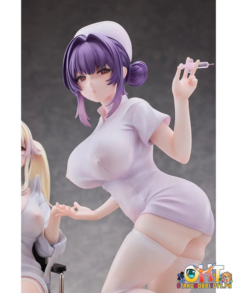 (18 + ) Hotvenus Moehime Union - Yuri & Stella 1/4 Hospital Ver. Scale Figure