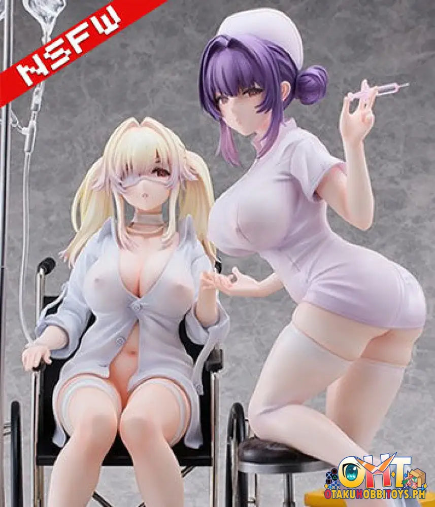 (18 + ) Hotvenus Moehime Union - Yuri & Stella 1/4 Hospital Ver. Scale Figure