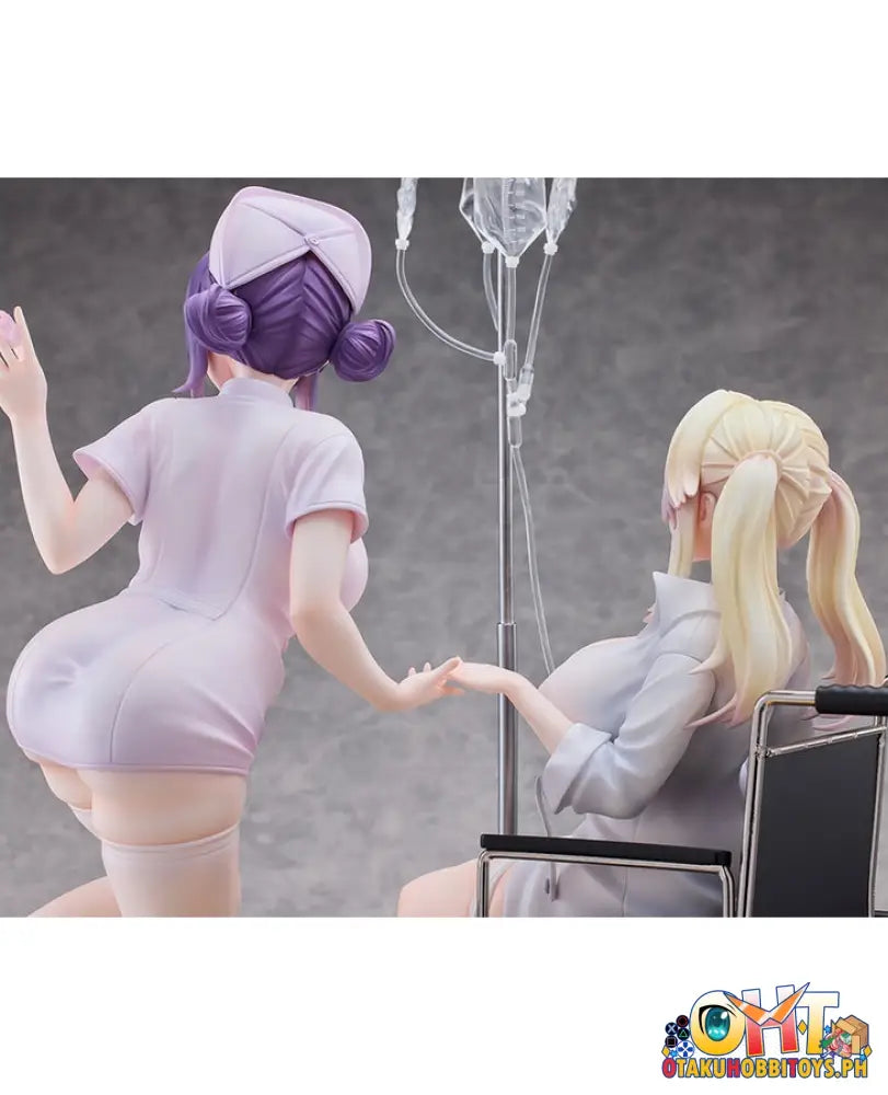 (18 + ) Hotvenus Moehime Union - Yuri & Stella 1/4 Hospital Ver. Scale Figure