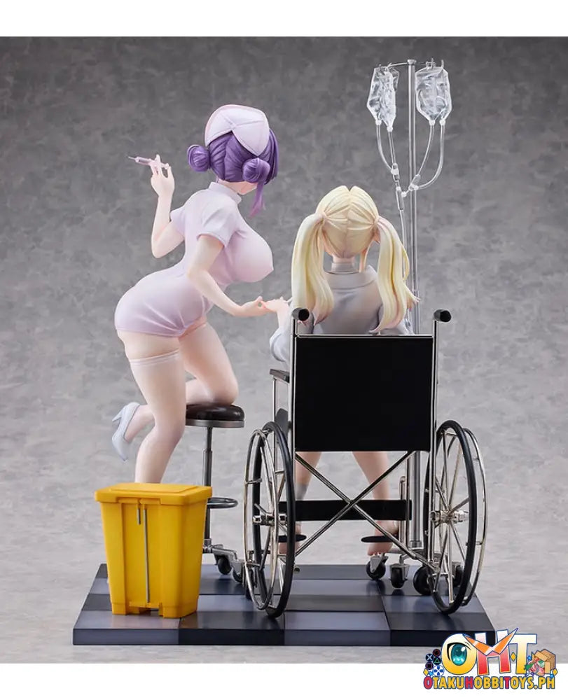 (18 + ) Hotvenus Moehime Union - Yuri & Stella 1/4 Hospital Ver. Scale Figure