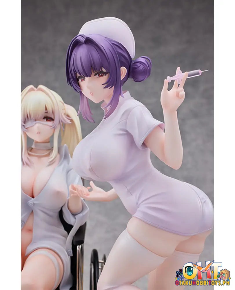 (18 + ) Hotvenus Moehime Union - Yuri & Stella 1/4 Hospital Ver. Scale Figure