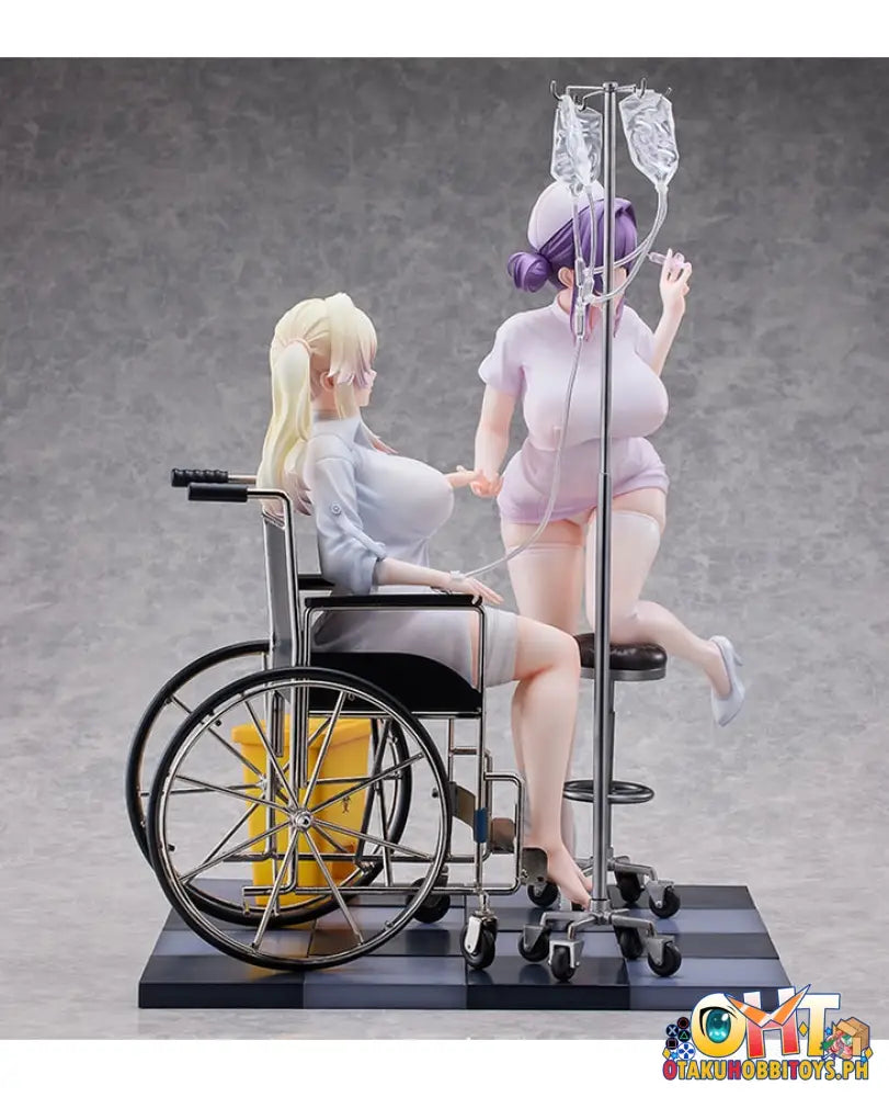 (18 + ) Hotvenus Moehime Union - Yuri & Stella 1/4 Hospital Ver. Scale Figure