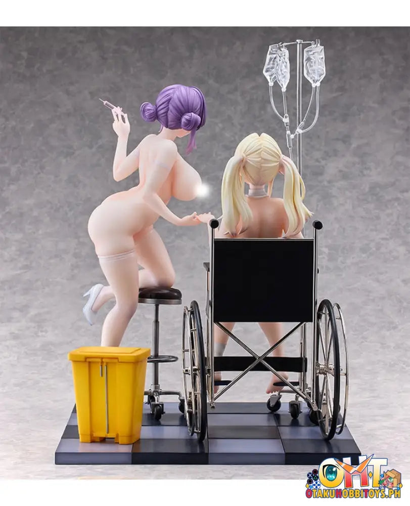 (18 + ) Hotvenus Moehime Union - Yuri & Stella 1/4 Hospital Ver. Scale Figure
