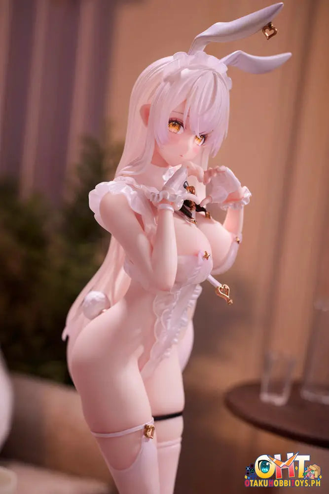 (18+) Lastzdesign Illustrated By Yuge 1/7 White Bunny Lucille Deluxe Ver. Scale Figure
