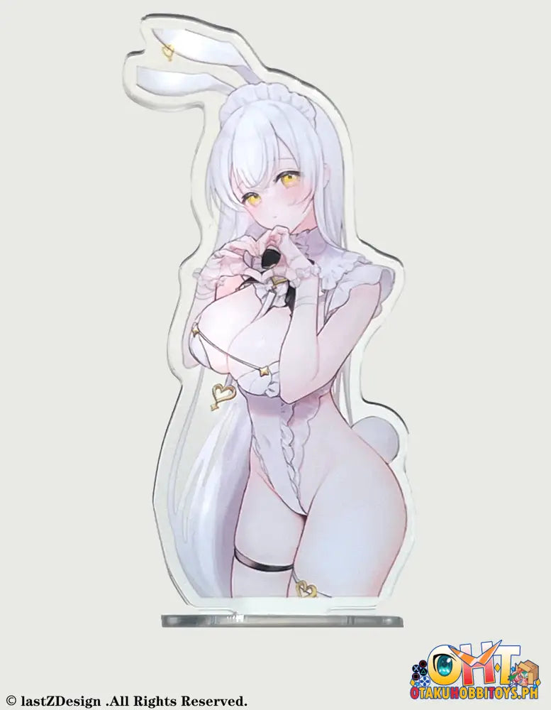 (18+) Lastzdesign Illustrated By Yuge 1/7 White Bunny Lucille Deluxe Ver. Scale Figure
