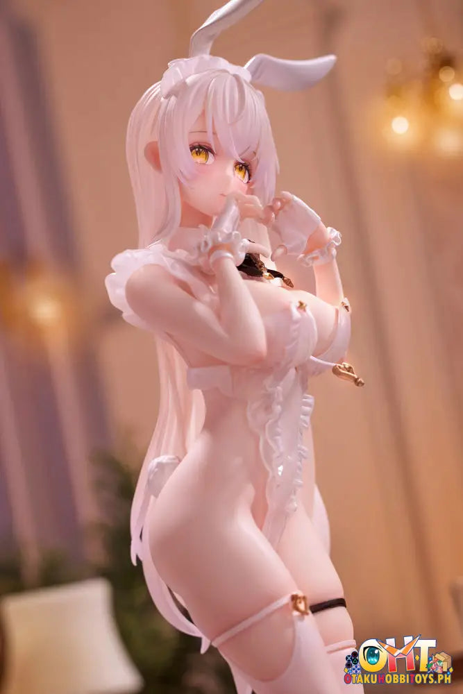 (18+) Lastzdesign Illustrated By Yuge 1/7 White Bunny Lucille Deluxe Ver. Scale Figure