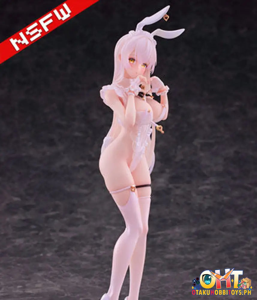 (18+) Lastzdesign Illustrated By Yuge 1/7 White Bunny Lucille Scale Figure