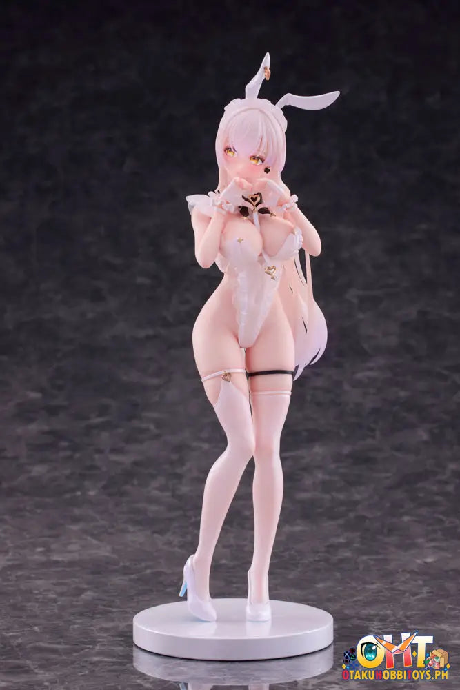 (18+) Lastzdesign Illustrated By Yuge 1/7 White Bunny Lucille Scale Figure