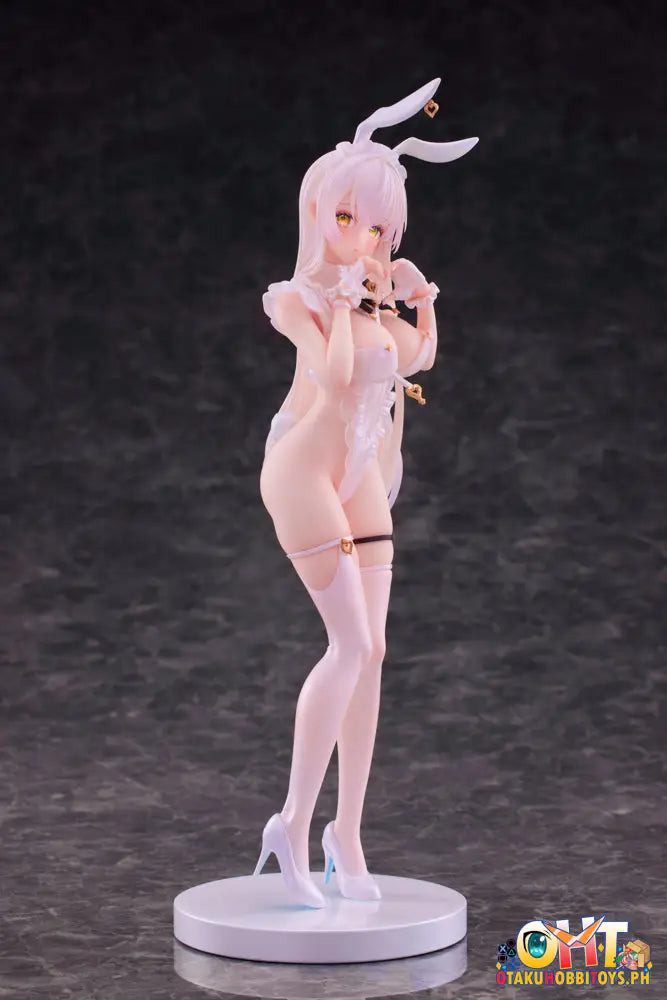 (18+) Lastzdesign Illustrated By Yuge 1/7 White Bunny Lucille Scale Figure