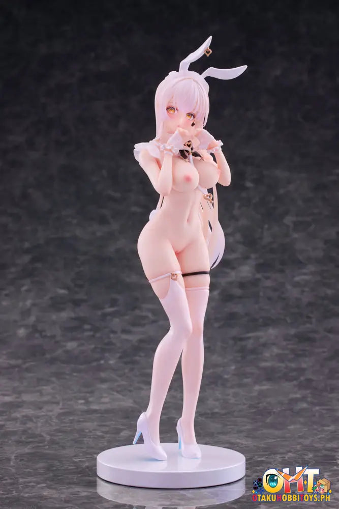 (18+) Lastzdesign Illustrated By Yuge 1/7 White Bunny Lucille Scale Figure