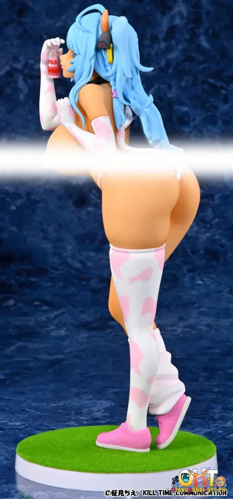 (18+) Lechery Illustrated By Chie Masami 1/6 Bakunyuu Ushimusume Meg Ushio Strawberry Milk Ver.