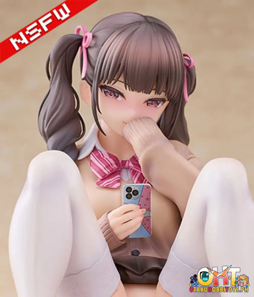 (18 + ) Pink・Cat Daiki Kase Original Character 1/6 Jidori Shoujo (Selfie Girl) Scale Figure