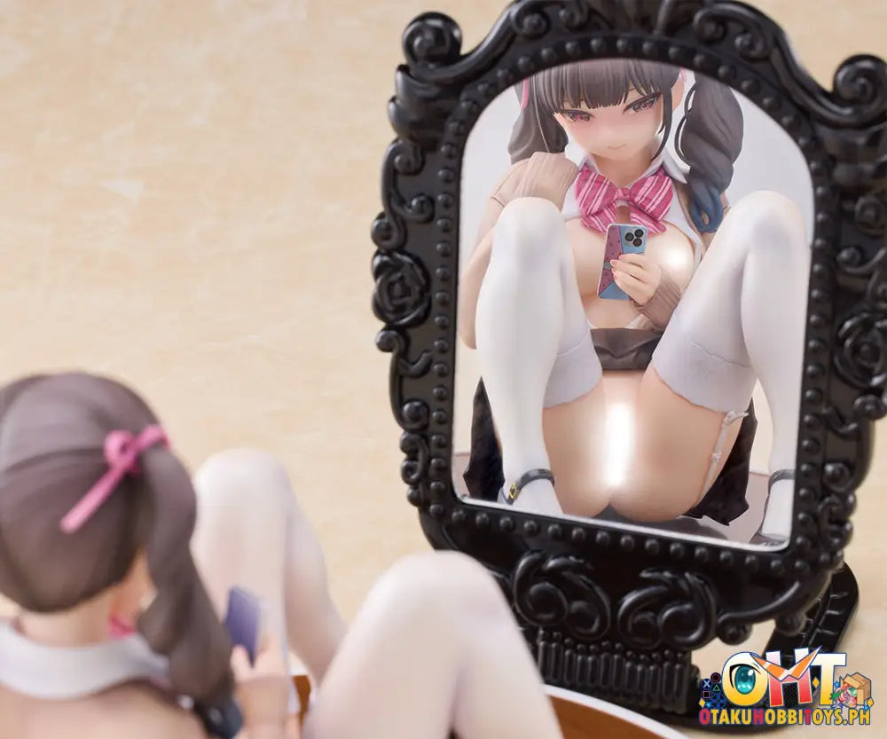 (18 + ) Pink・Cat Daiki Kase Original Character 1/6 Jidori Shoujo (Selfie Girl) Scale Figure