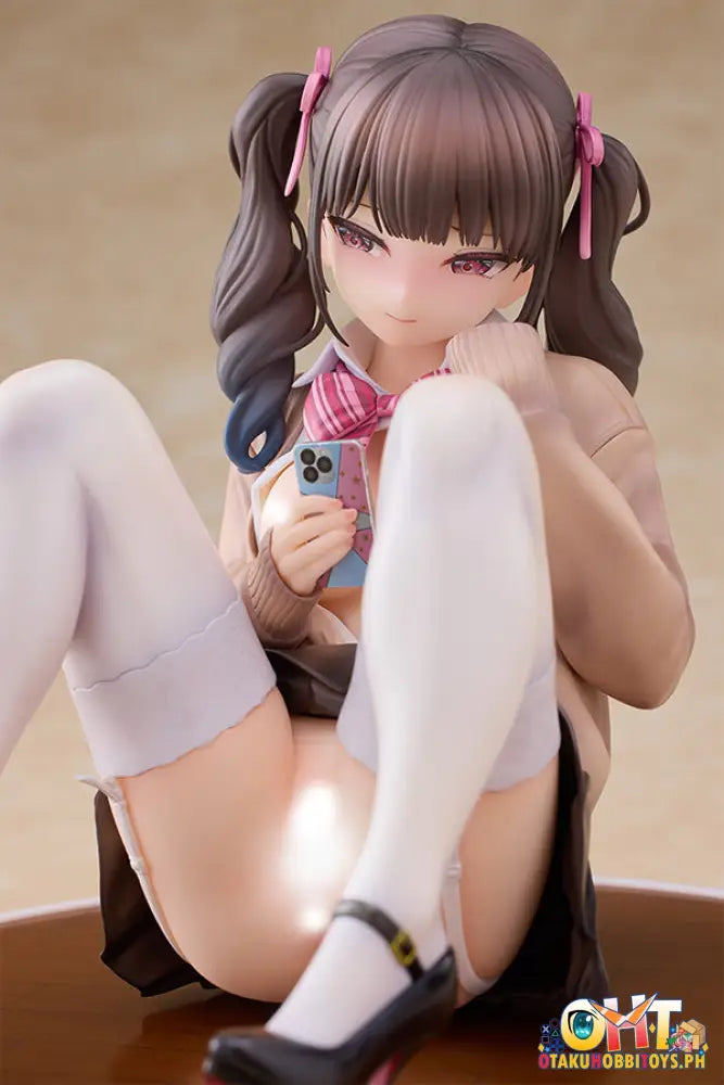 (18 + ) Pink・Cat Daiki Kase Original Character 1/6 Jidori Shoujo (Selfie Girl) Scale Figure