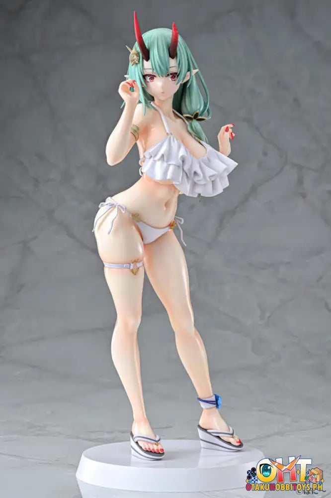 (18 + ) Q - Six Hitoyo - Chan No Junan 1/6 Akari - Chan Glossy Ver. Scale Figure