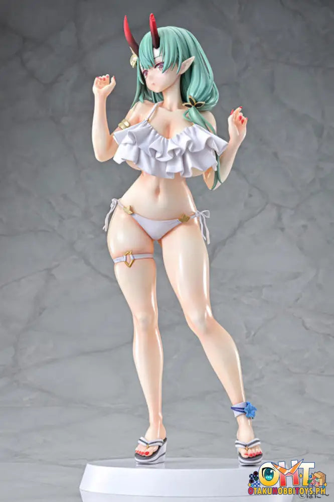 (18 + ) Q - Six Hitoyo - Chan No Junan 1/6 Akari - Chan Glossy Ver. Scale Figure