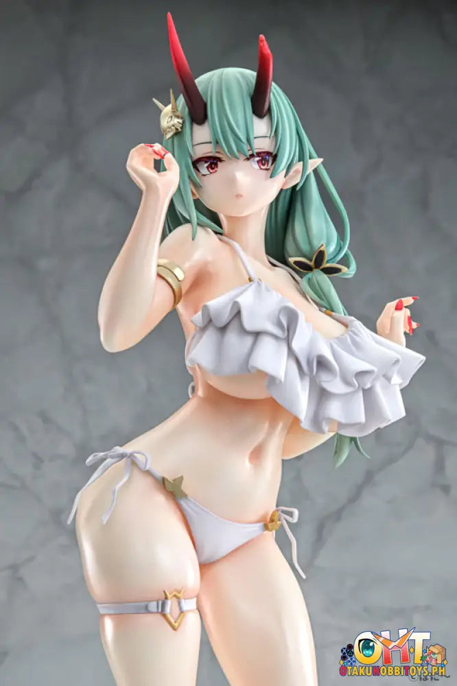 (18 + ) Q - Six Hitoyo - Chan No Junan 1/6 Akari - Chan Glossy Ver. Scale Figure