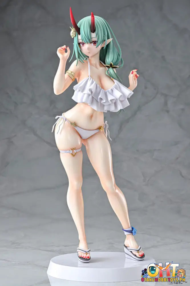 (18 + ) Q - Six Hitoyo - Chan No Junan 1/6 Akari - Chan Glossy Ver. Scale Figure