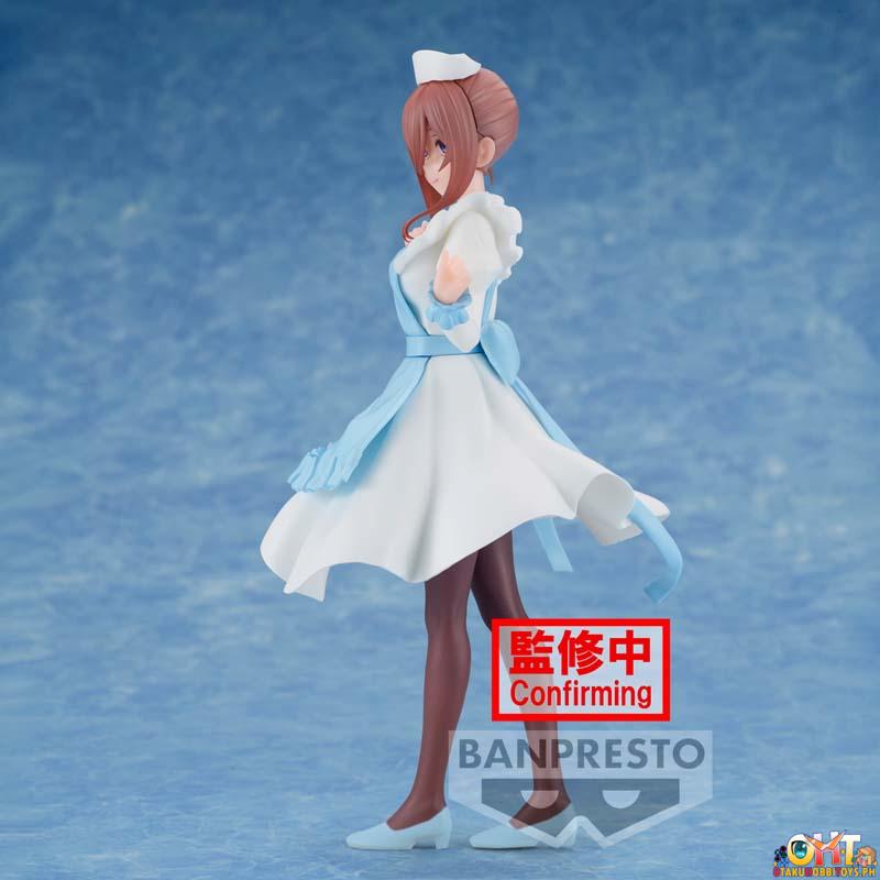 Banpresto The Quintessential Quintuplets Kyunties Miku Nakano Nurse Ver.