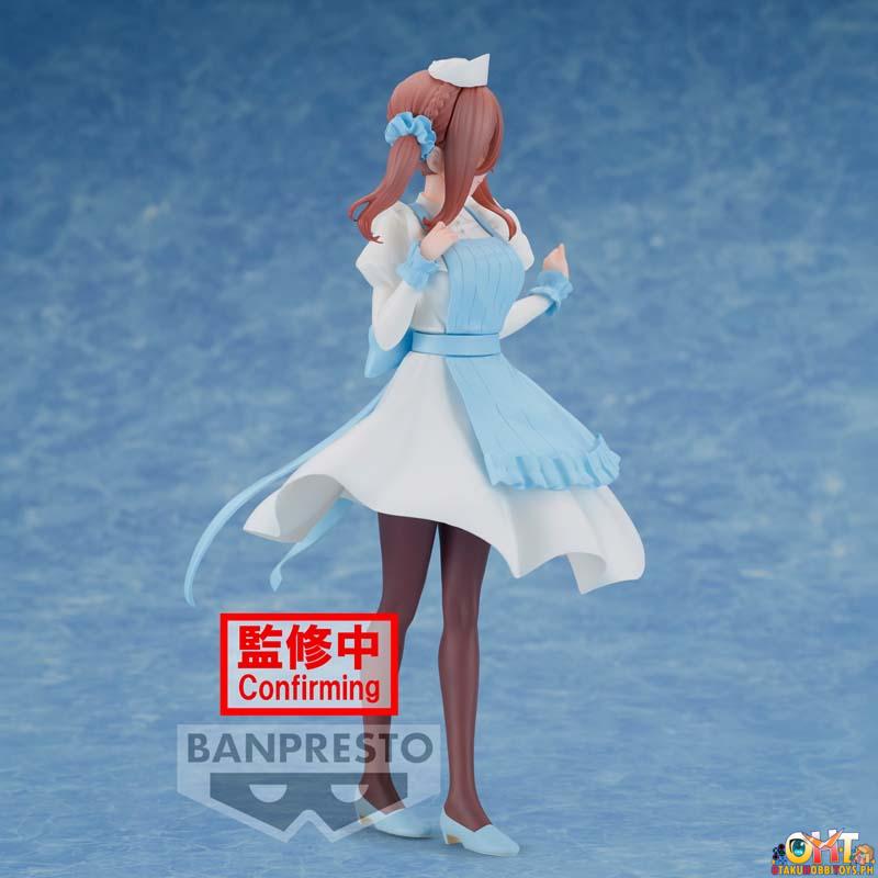 Banpresto The Quintessential Quintuplets Kyunties Miku Nakano Nurse Ver.