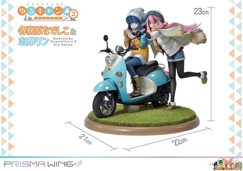 PRISMA WING Laid-Back Camp 1/7 Nadeshiko Kagamihara & Rin Shima