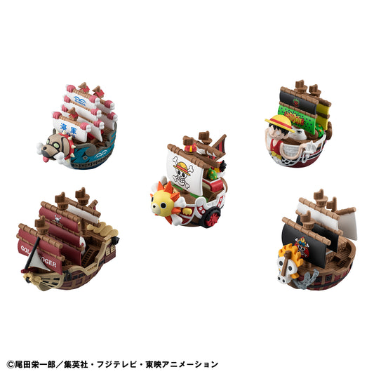 Megahouse YuraColle Series ONE PIECE GRAND LINE Collection Set Vol.3