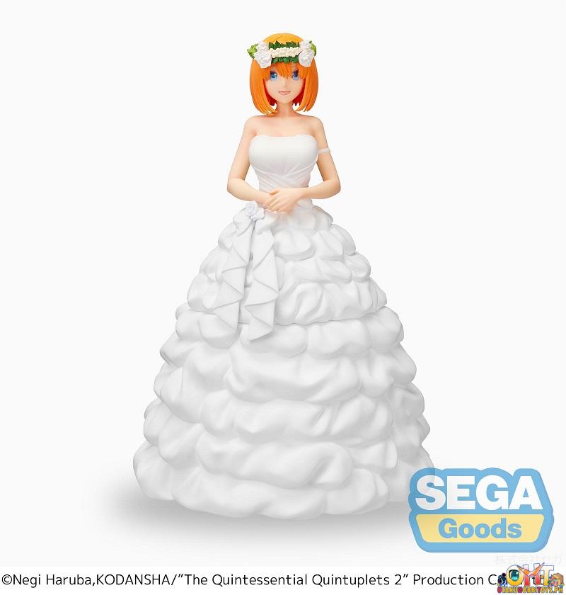 Sega The Quintessential Quintuplets SPM Figure Yotsuba Nakano Wedding Dress Ver