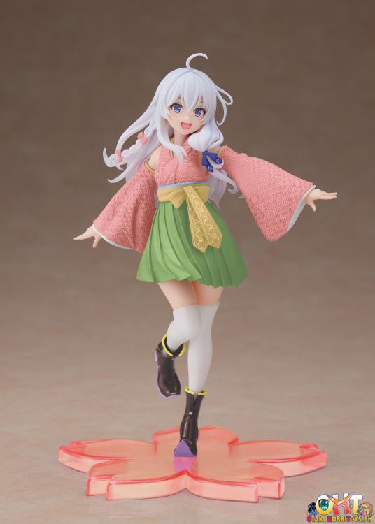 Taito Wandering Witch: The Journey of Elaina Coreful Figure Elaina Sakura Japanese Kimono Ver. Renewal Edition