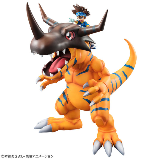 Megahouse Precious G.E.M. Series Digimon Adventure Greymon & Taichi Yagami  (Repeat)