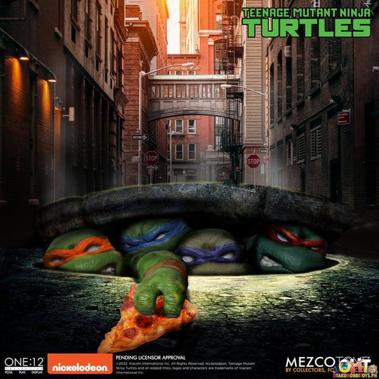 Mezco One:12 Teenage Mutant Ninja Turtles Deluxe Boxed Set