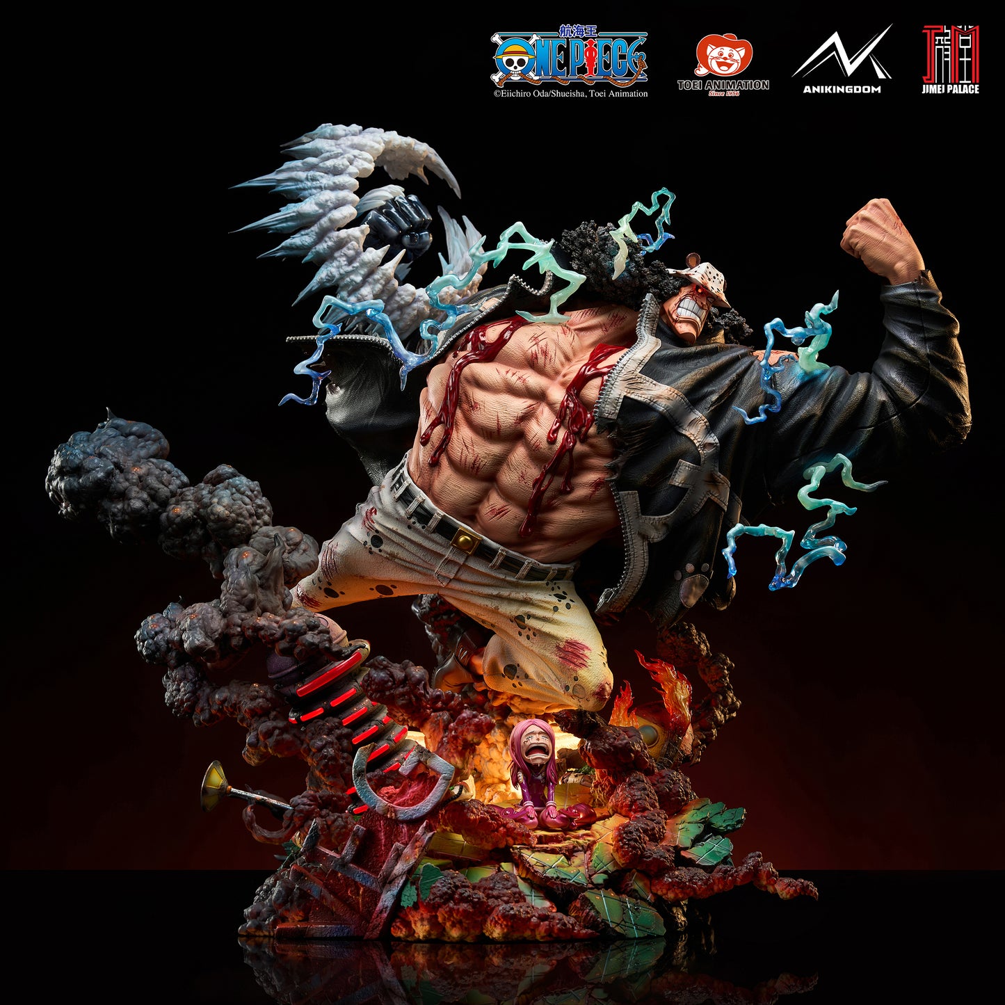 Jimei Palace x ANIKINGDOM 1/6 54cm One Piece Bartholomew Kuma