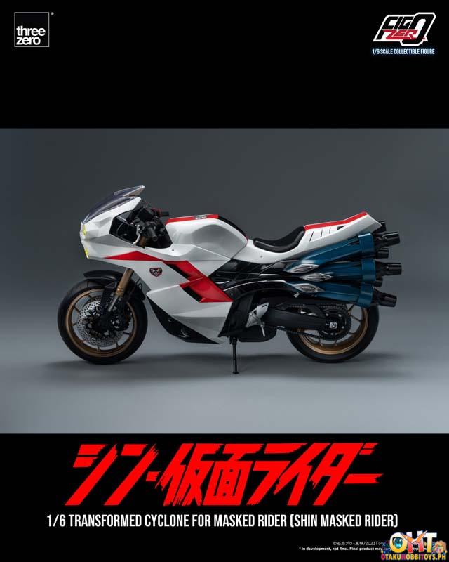 Threezero SHIN MASKED RIDER FigZero 1/6 Transformed Cyclone for Masked Rider (SHIN MASKED RIDER)