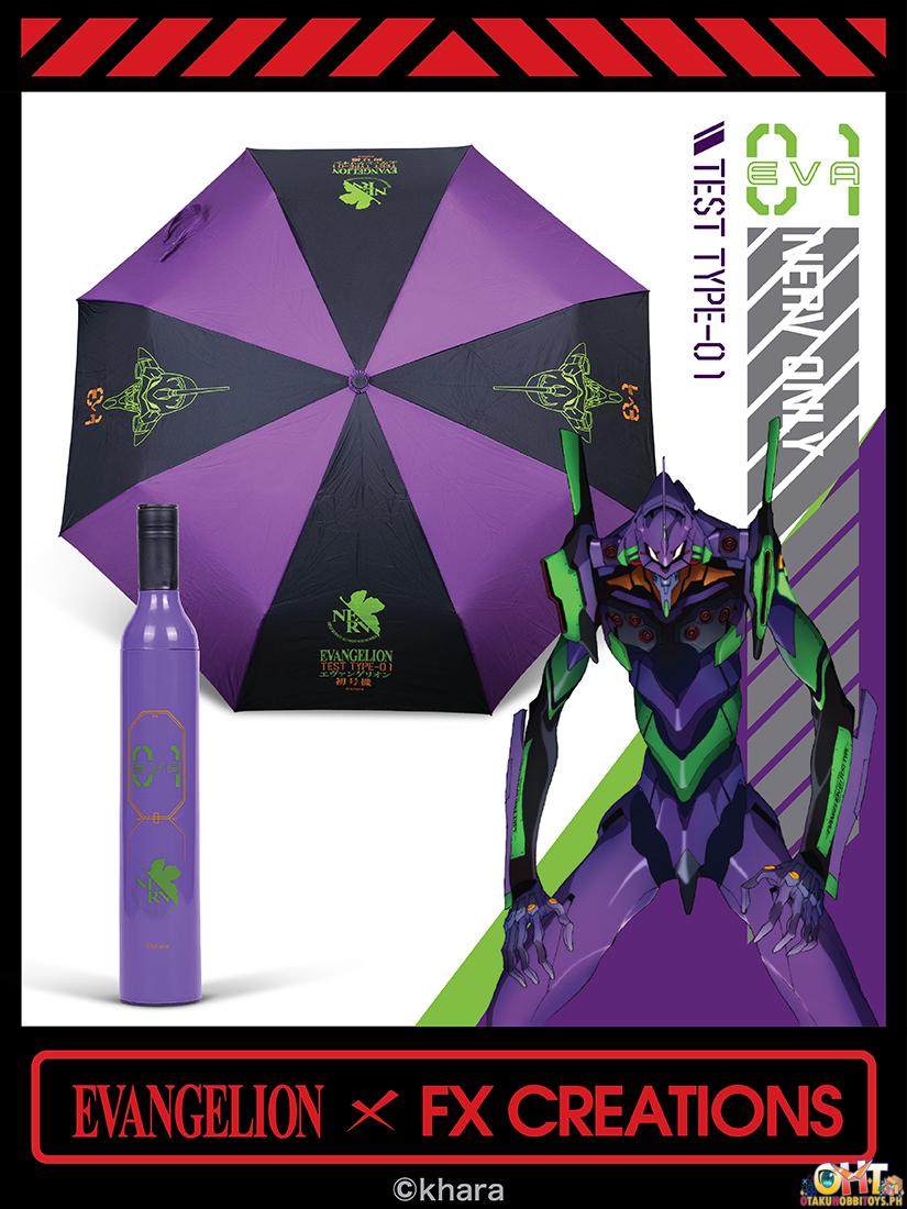 FX Creation x Evangelion 8-Bone Folding Umbrella (Set of 3)