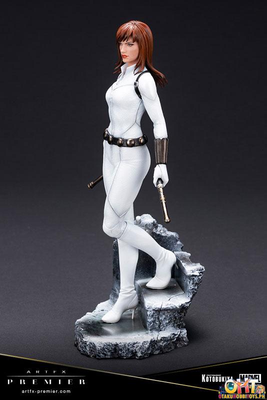 Kotobukiya ARTFX Premier Statue 1/10 Black Widow White Costume Limited Edition - MARVEL UNIVERSE