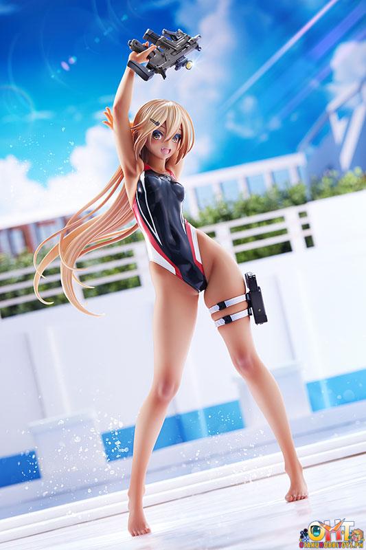 Amakuni ARMS NOTE 1/7 Kouhai-chan of the Swimming Club Red Line Swimsuit Ver.