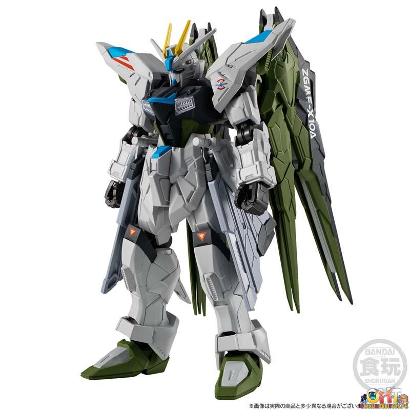 Bandai Mobile Suit Gundam G-Frame FA Freedom Gundam (REAL TYPE COLOUR) & Justice Gundam (REAL TYPE COLOUR) Set W/o Gum