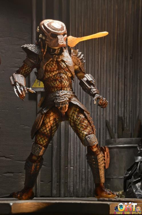 NECA 7” Scale Action Figure Ultimate City Hunter - Predator 2