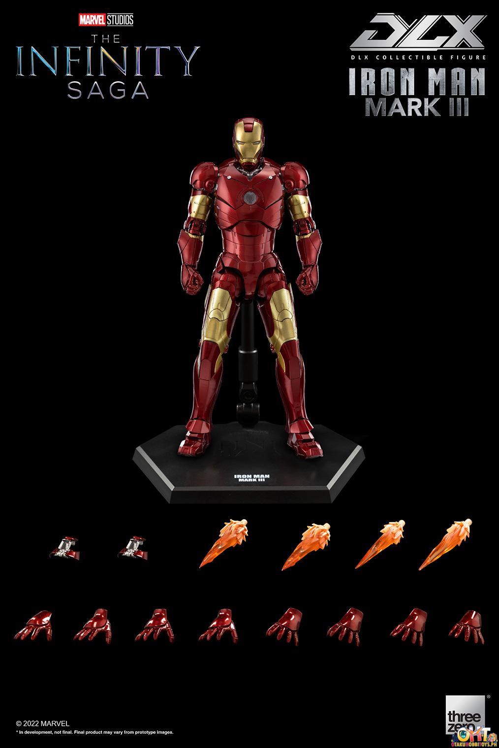 ThreeZero DLX Iron Man Mark 3 - Infinity Saga – OtakuHobbiToys PH